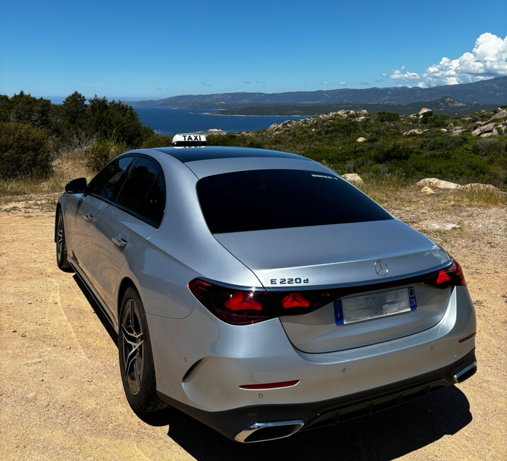 Taxi Bonifacio avec vue